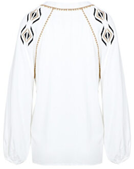 Top xylia- - maat S Ecru