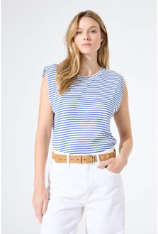 Top zm ecru dessin - maat M