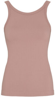 Top zonder mouw 1cc971 lone rib - maat S / M Roze