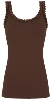 Top zonder mouw 217 frida Bruin - L / XL