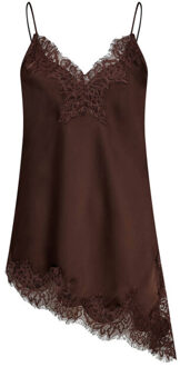 Top zonder mouw hl10545 - maat S Bruin