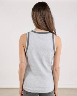 Top zonder mouw nkf06002 nice Grijs - S