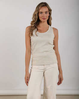 Top zonder mouw nks01168 steffie - maat S Ecru