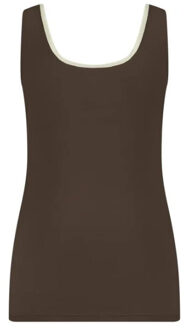Top zonder mouw nks06001 juba Bruin - XL