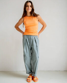 Top zonder mouw s26f1818 Oranje - XL