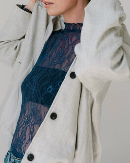 Top zonder mouw sonnys6 - maat L Blauw