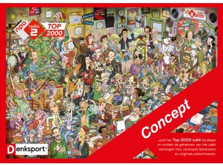 Top2000 Legpuzzel - Denksport
