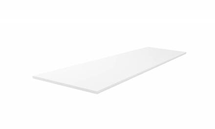 Topblad Luna 1610X475X25 Wit Aqua Splash