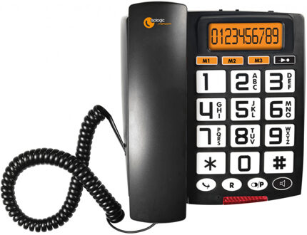 TOPCOM Ts-6651 -DECT telefoon - Zwart