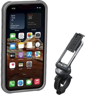 Topeak RideCase iPhone 13 incl. bevestiging Zwart