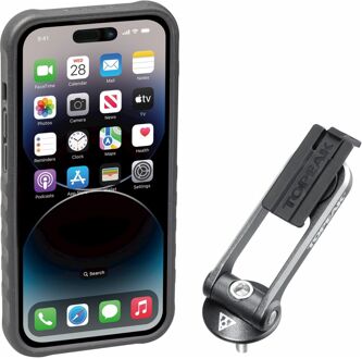 Topeak RideCase iPhone 14 incl. bevestiging Zwart