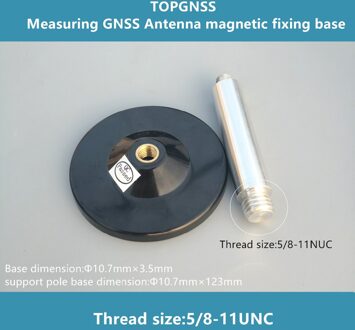 TOPGNSS Hoge precisie GNSS antenne GPS antenne GLONASS antenne RTK test Meten antenne magnetische vaste montageplaat