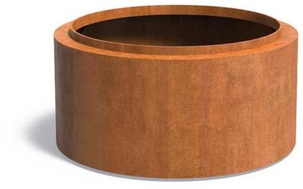 Topic cortenstaal 120x60 cm plantenbak