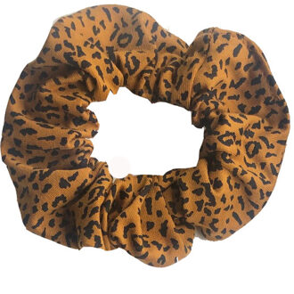 TOPitm Meiden scruncie leopard brown Print / Multi - One size