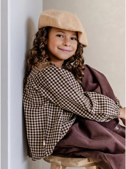 TOPitm meisjes blouse Bruin - 110-116