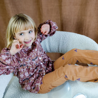 TOPitm meisjes broek Bruin - 146-152