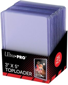 Toploader - 3" x 5" (25 stuks)