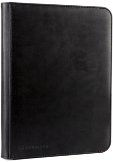 Toploader Binder (35pt) - Zipped 9-pocket Black