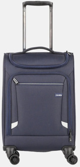 toploader handbagage koffer 55 cm navy Blauw