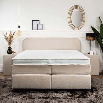 Topmatras Deluxe - NASA Traagschuim - 90x210cm Met Traagschuim Kern - Van Aeroplus - Comfort: Zacht - Dekbed-Discounter.nl
