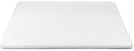 Topmatras Fem - Comfortschuim - 160x200x7 Cm - Polyester - Wit