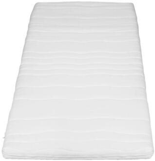 Topmatras Fem - Comfortschuim - 90x200x7 Cm - Polyester - Wit