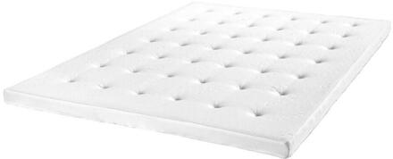 Topmatras Nova - Koudschuim - 160x200x8 Cm - Polyester - Wit