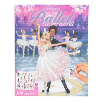 TOPModel stickerboek Ballet World 21 x 26 cm papier 109-delig
