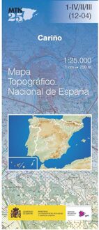 Topografische kaart 1-IV Cariño | CNIG - Instituto Geográfico Nacional
