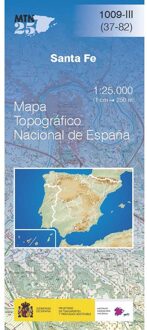 Topografische kaart 1009-III Santa Fé | CNIG - Instituto Geográfico Nacional