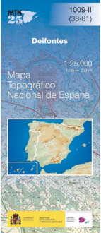 Topografische kaart 1010-II Purullena | CNIG - Instituto Geográfico Nacional
