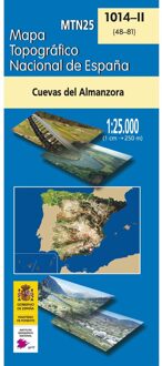 Topografische kaart 1014-II Cuevas del Almanzora | CNIG - Instituto Geográfico Nacional
