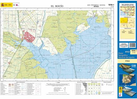Topografische kaart 1018-I El Rocío | CNIG - Instituto Geográfico Nacional1