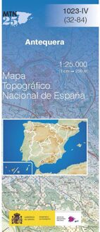 Topografische kaart 1023-IV Antequera | CNIG - Instituto Geográfico Nacional
