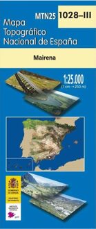Topografische kaart 1028-III Mairena | CNIG - Instituto Geográfico Nacional