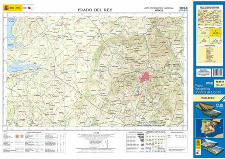 Topografische kaart 1049-II Prado del Rey | CNIG - Instituto Geográfico Nacional1