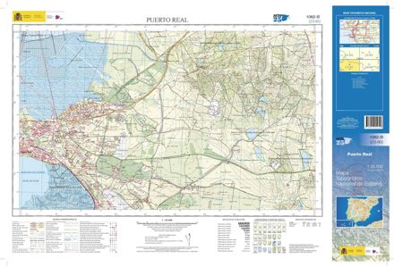 Topografische kaart 1062-III Puerto Real | CNIG - Instituto Geográfico Nacional1