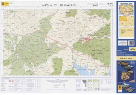 Topografische kaart 1070-I Alcalá de los Gazules | CNIG - Instituto Geográfico Nacional1