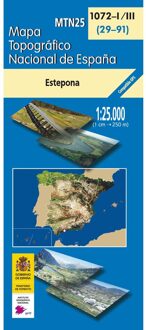 Topografische kaart 1072-I/III Estepona | CNIG - Instituto Geográfico Nacional