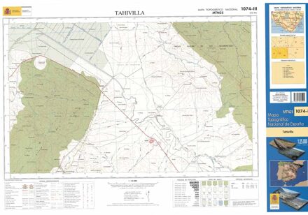 Topografische kaart 1074-III Tahivilla | CNIG - Instituto Geográfico Nacional1