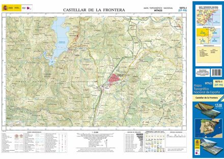 Topografische kaart 1075-I Castellar de la Frontera | CNIG - Instituto Geográfico Nacional1