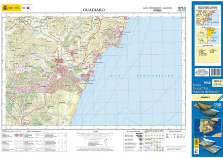 Topografische kaart 1075-II Guadiaro | CNIG - Instituto Geográfico Nacional1