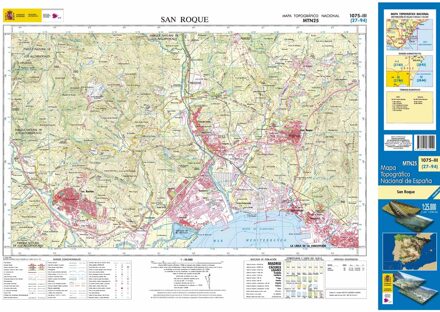 Topografische kaart 1075-III San Roque | CNIG - Instituto Geográfico Nacional1