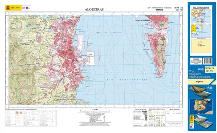 Topografische kaart 1078-I/II Algeciras | CNIG - Instituto Geográfico Nacional1