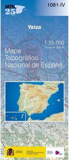 Topografische kaart 1081-IV Yaiza (Lanzarote) | CNIG - Instituto Geográfico Nacional