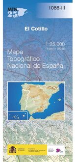 Topografische kaart 1086-III El Cotillo (Fuerteventura) | CNIG - Instituto Geográfico Nacional
