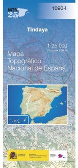 Topografische kaart 1090-I Tindaya (Fuerteventura) | CNIG - Instituto Geográfico Nacional