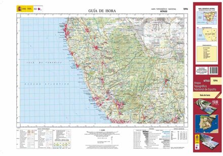 Topografische kaart 1096 MT50 Guía de Isora (Tenerife) | CNIG - Instituto Geográfico Nacional1