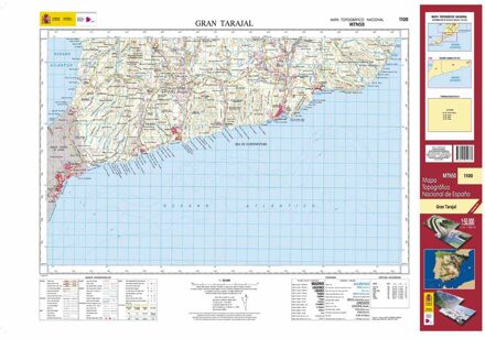 Topografische kaart 1100 MT50 Gran Tarajal (Fuerteventura) | CNIG - Instituto Geográfico Nacional1