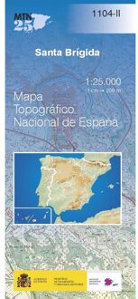 Topografische kaart 1104-II Santa Brígida (Gran Canaria) | CNIG - Instituto Geográfico Nacional
